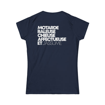 Motarde Râleuse Chieuse Affectueuse et j'assume