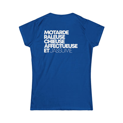 Motarde Râleuse Chieuse Affectueuse et j'assume