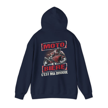 Moto et bière, c'est ma drogue