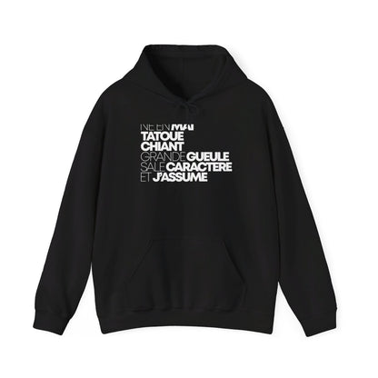 Né en mai, tatoué, chiant, grande gueule, sale caractère et j'assume