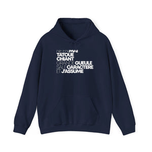 Né en mai, tatoué, chiant, grande gueule, sale caractère et j'assume