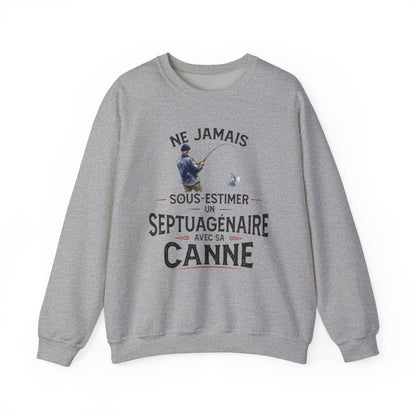 Ne jamais sous-estimer un septuagénaire avec sa canne