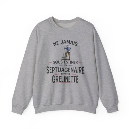 Ne jamais sous-estimer un septuagénaire avec sa grelinette