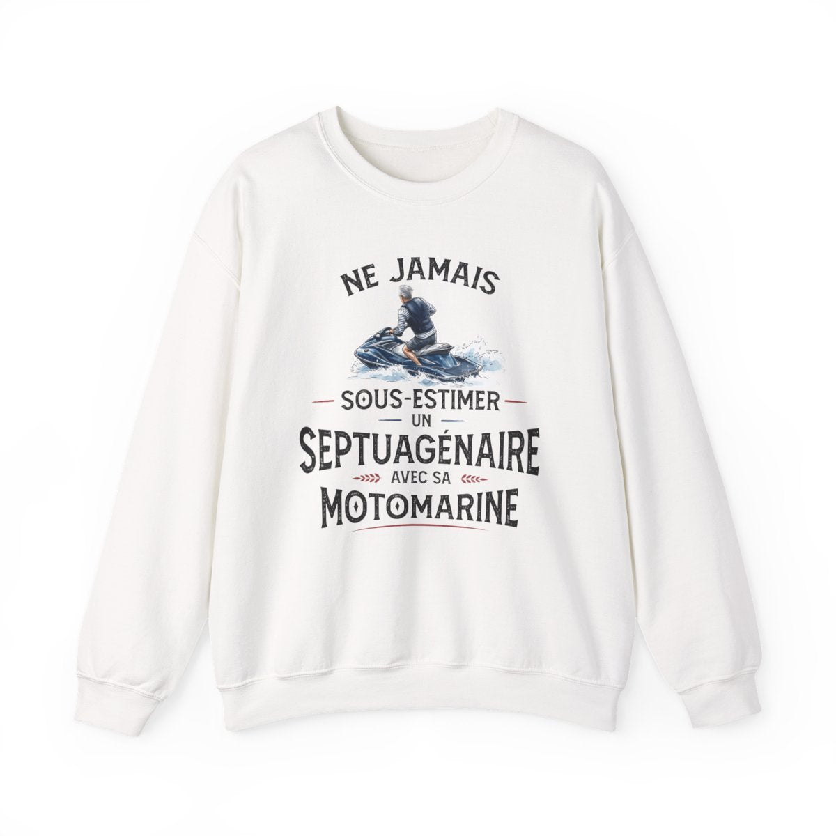 Ne jamais sous-estimer un septuagénaire avec sa motomarine