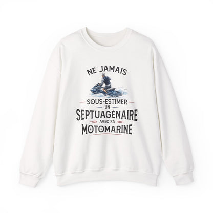 Ne jamais sous-estimer un septuagénaire avec sa motomarine