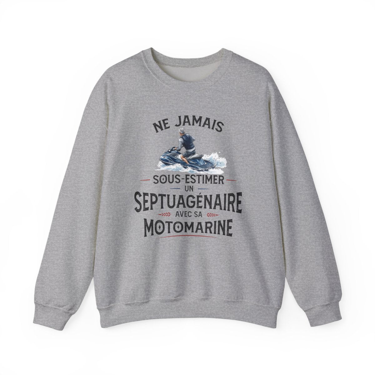 Ne jamais sous-estimer un septuagénaire avec sa motomarine