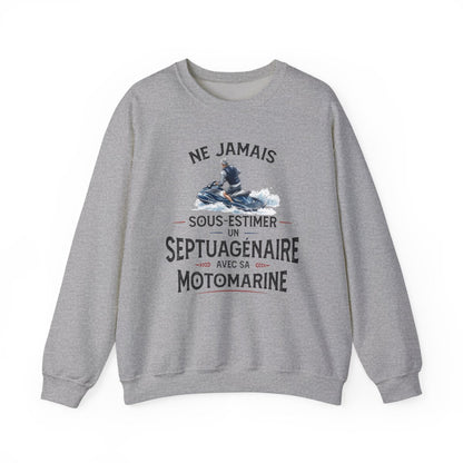 Ne jamais sous-estimer un septuagénaire avec sa motomarine