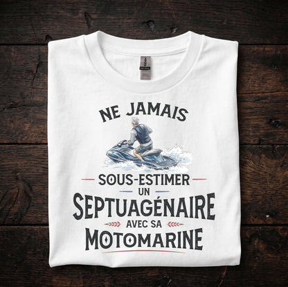 Ne jamais sous-estimer un septuagénaire avec sa motomarine
