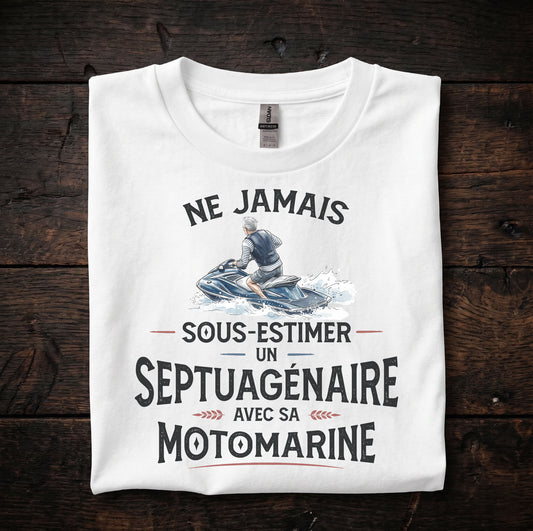Ne jamais sous-estimer un septuagénaire avec sa motomarine