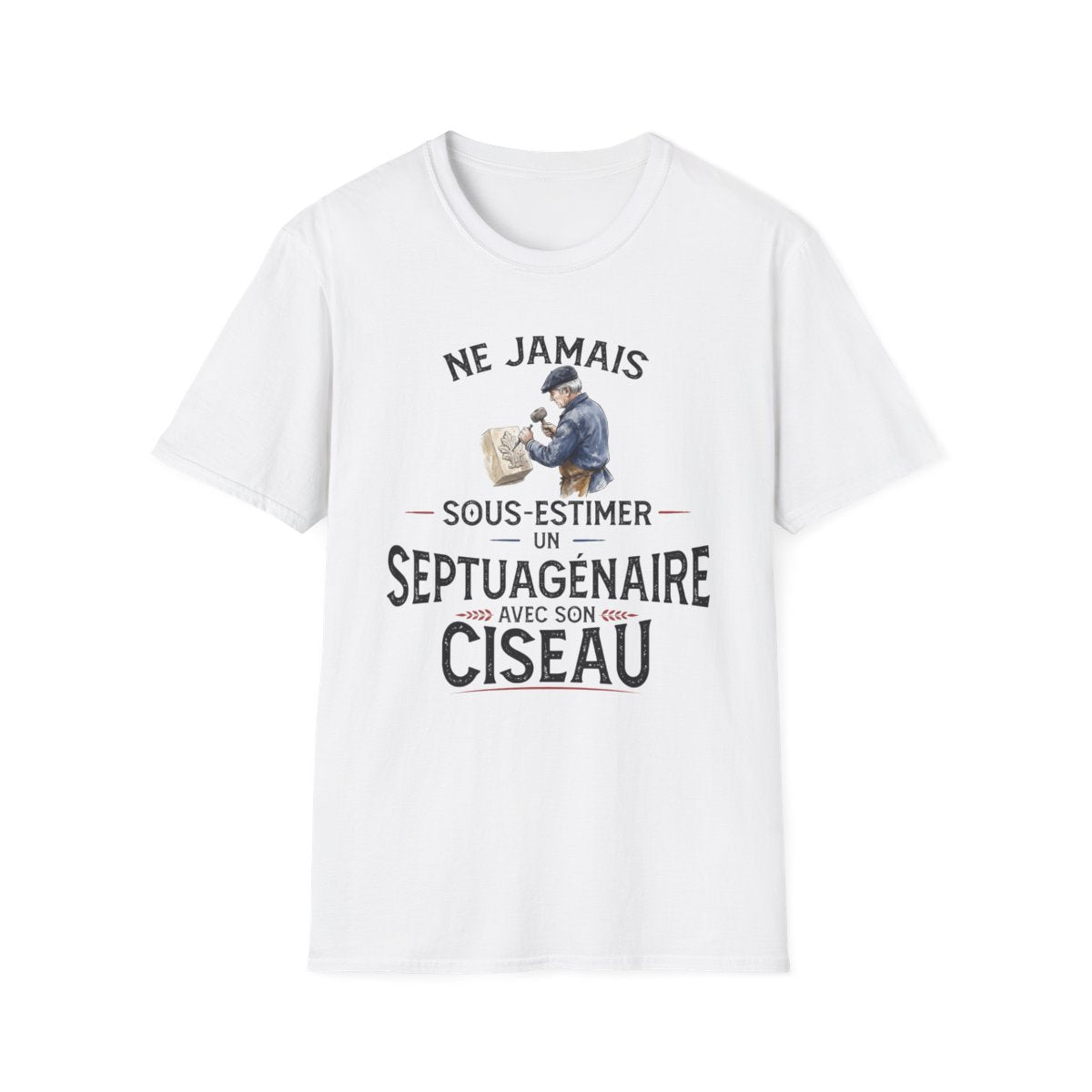 Ne jamais sous-estimer un septuagénaire avec son ciseau