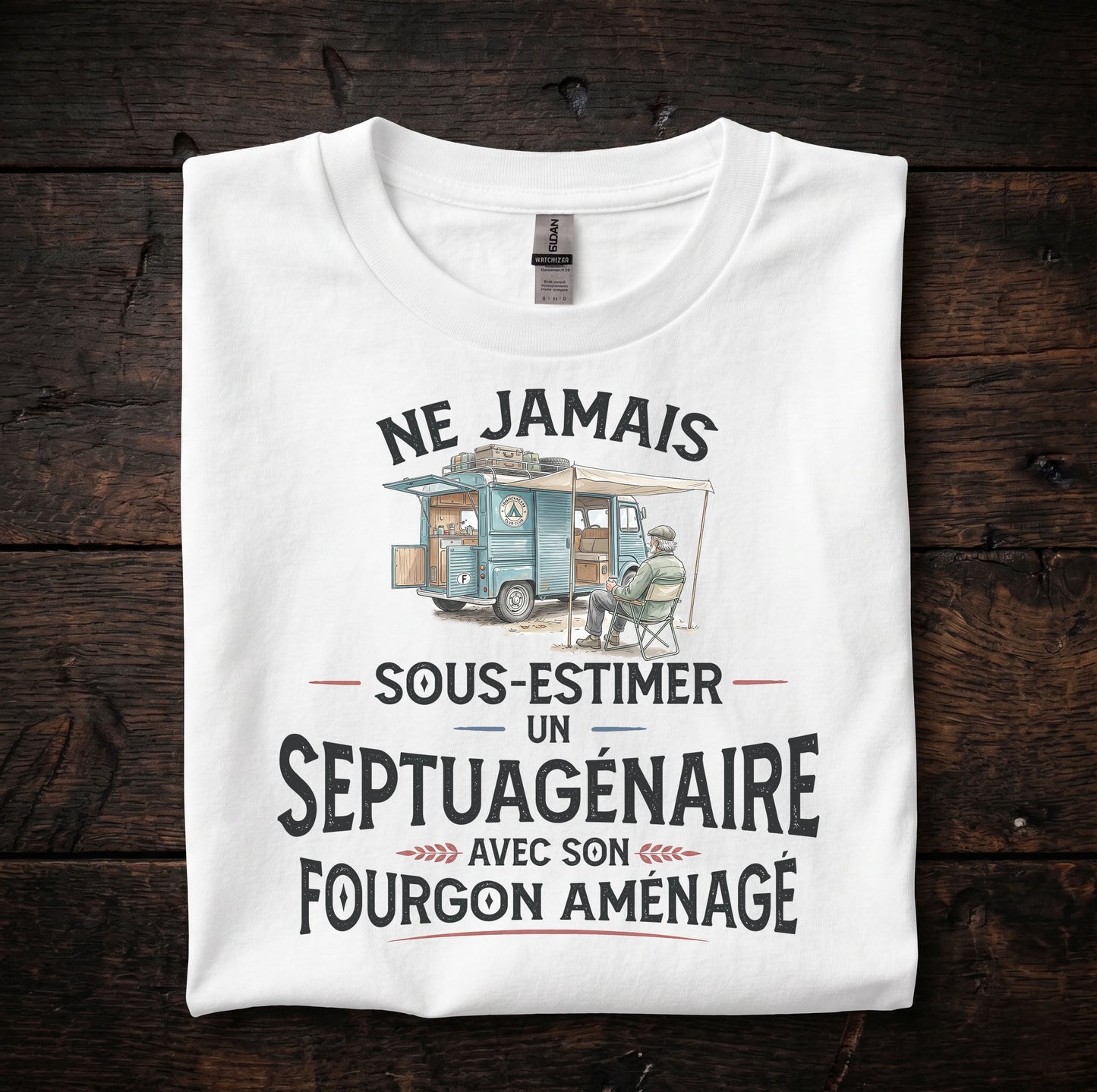 Ne jamais sous-estimer un septuagénaire avec son fourgon aménagé