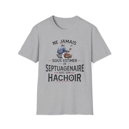 Ne jamais sous-estimer un septuagénaire avec son hachoir