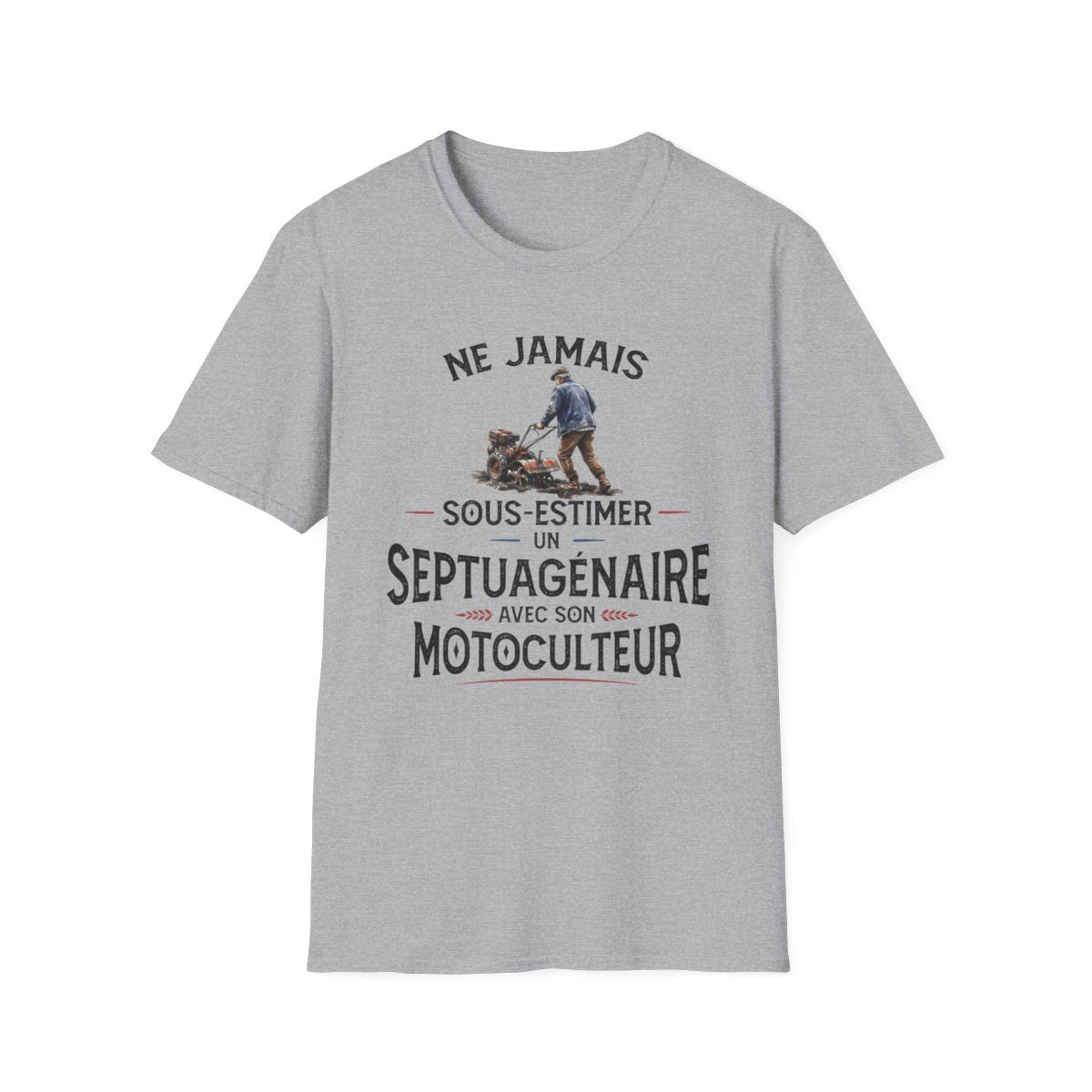 Ne jamais sous-estimer un septuagénaire avec son motoculteur