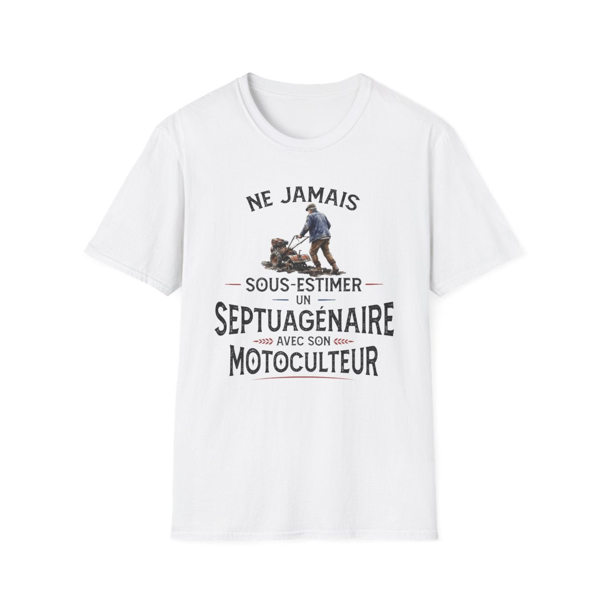 Ne jamais sous-estimer un septuagénaire avec son motoculteur