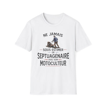 Ne jamais sous-estimer un septuagénaire avec son motoculteur