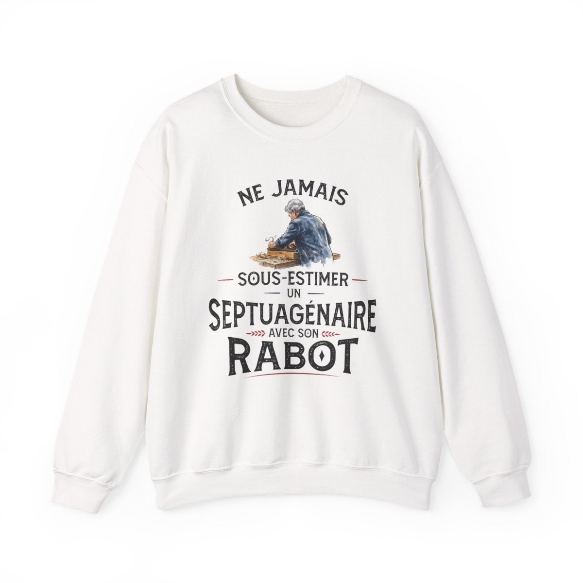 Ne jamais sous-estimer un septuagénaire avec son rabot