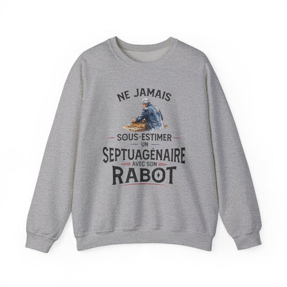 Ne jamais sous-estimer un septuagénaire avec son rabot