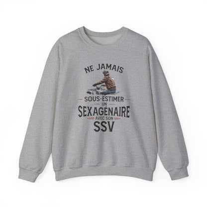 Ne jamais sous-estimer un septuagénaire avec son SSV