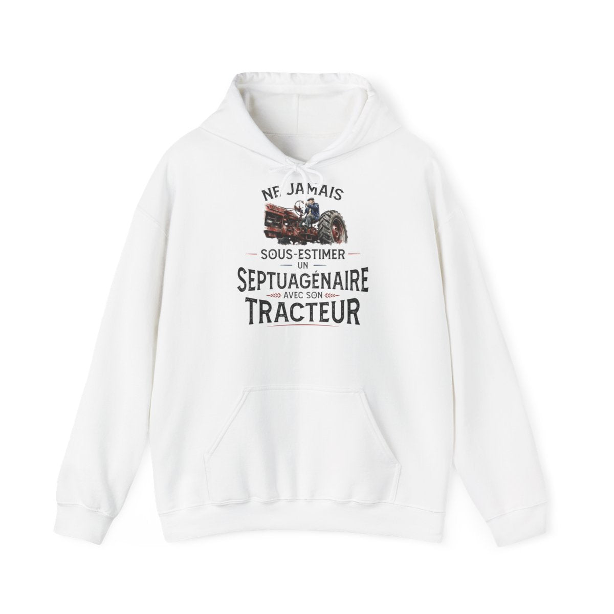 Ne jamais sous-estimer un septuagénaire avec son tracteur