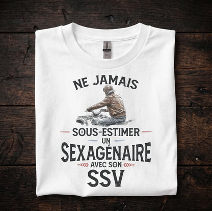 Ne jamais sous-estimer un septuagénaire avec son SSV