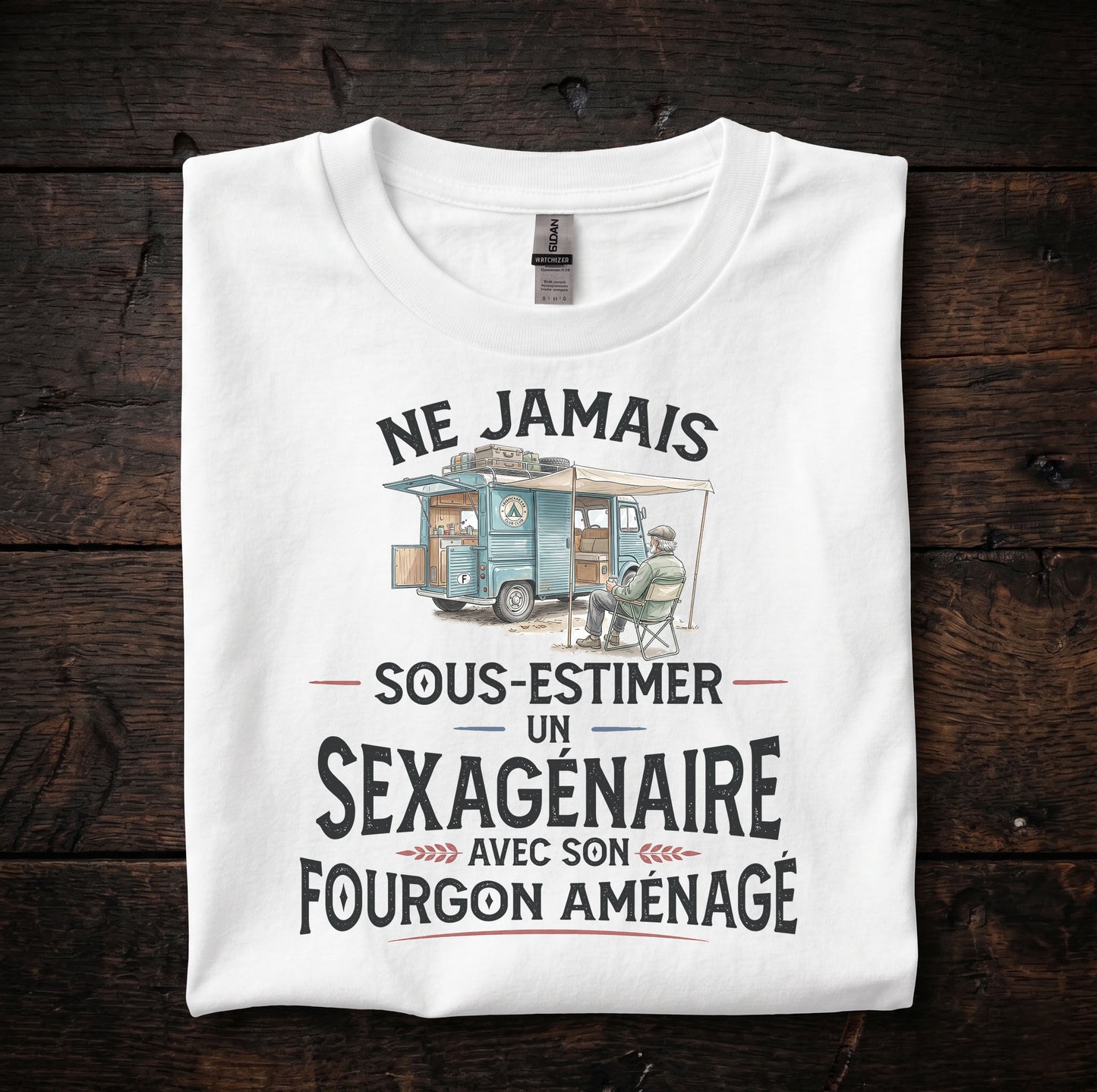 Ne jamais sous-estimer un sexagénaire avec son fourgon aménagé