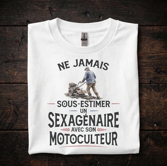 Ne jamais sous-estimer un sexagénaire avec son motoculteur
