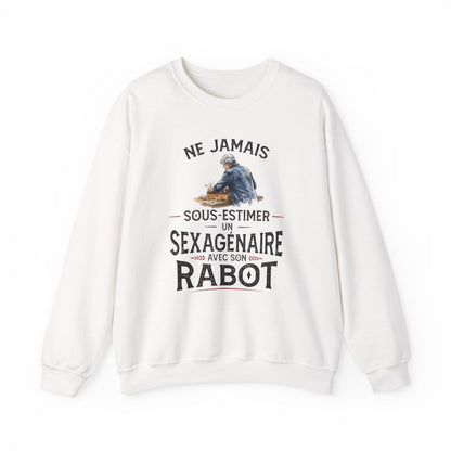 Ne jamais sous-estimer un sexagénaire avec son rabot
