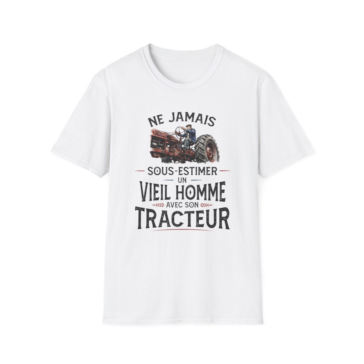 Ne jamais sous estimer un vieil homme avec son tracteur