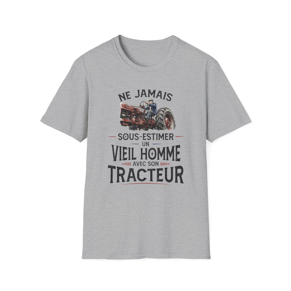 Ne jamais sous estimer un vieil homme avec son tracteur