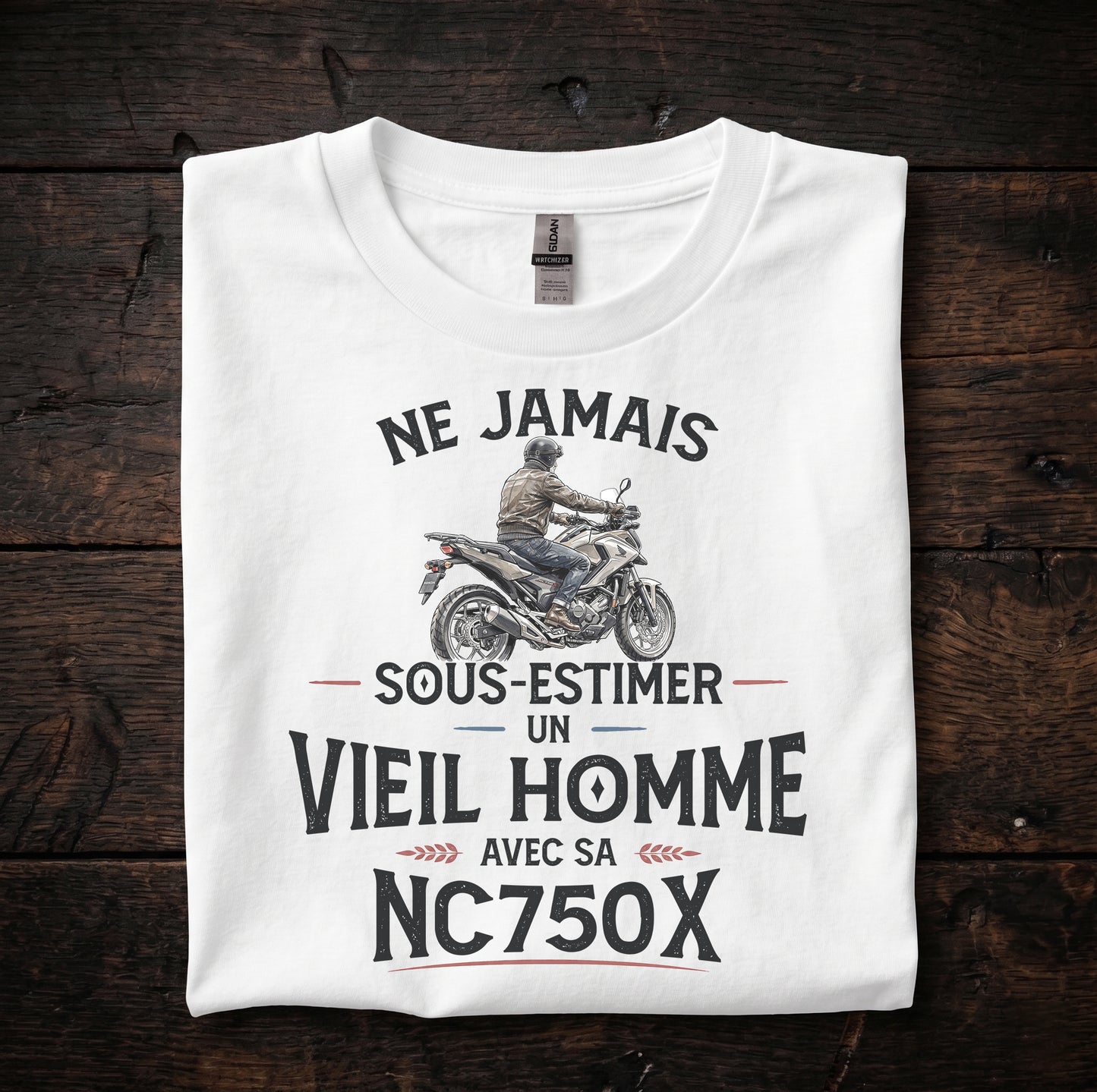 Ne jamais sous-estimer un vieil homme avec sa NC750X