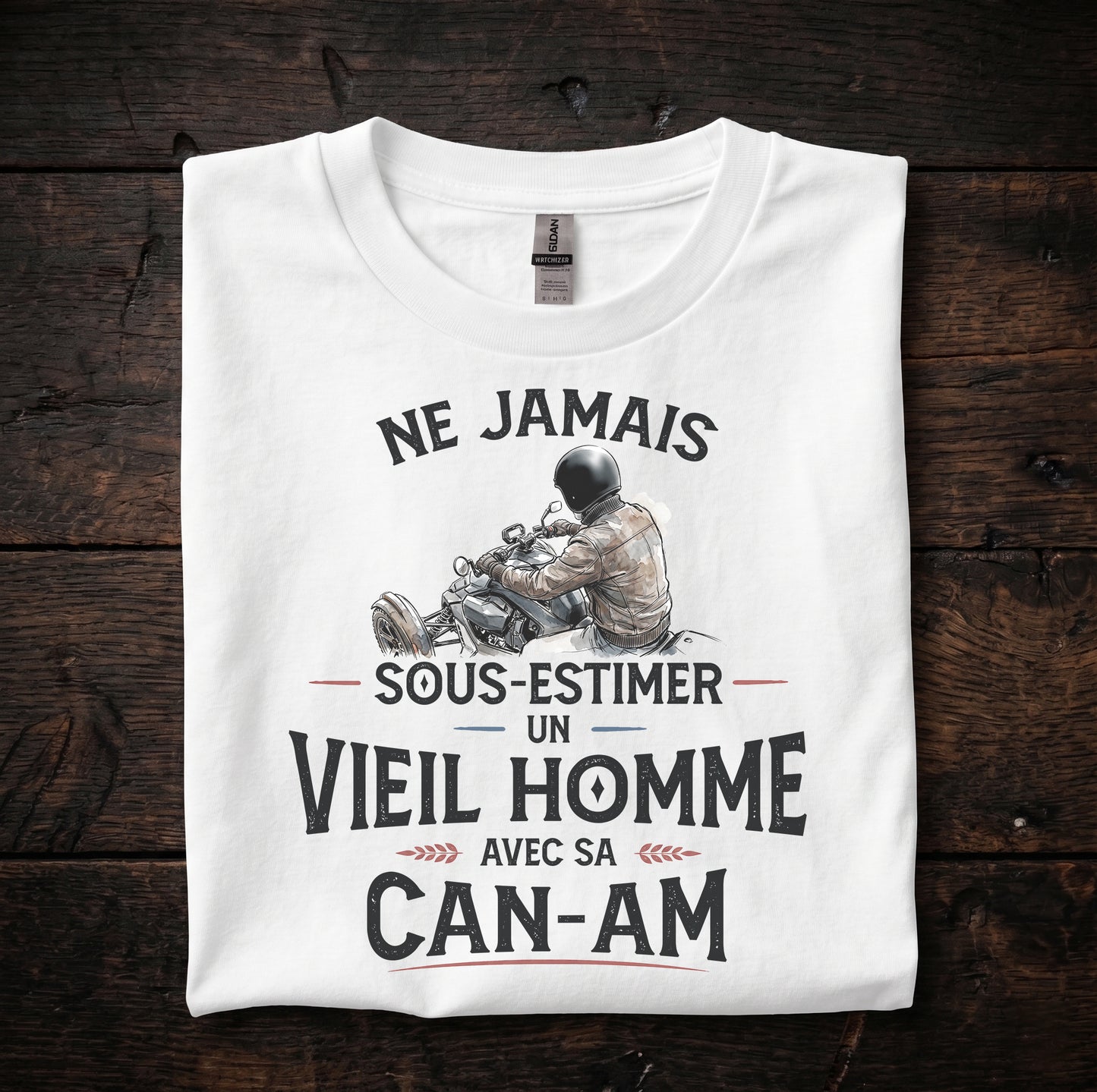 Ne jamais sous-estimer un vieil homme avec sa Can-Am