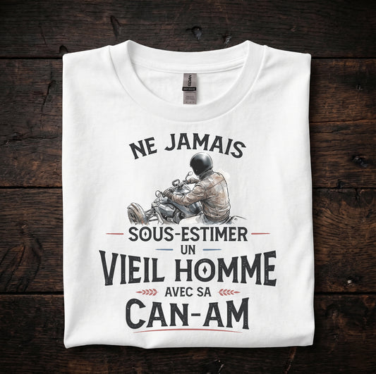 Ne jamais sous-estimer un vieil homme avec sa Can-Am