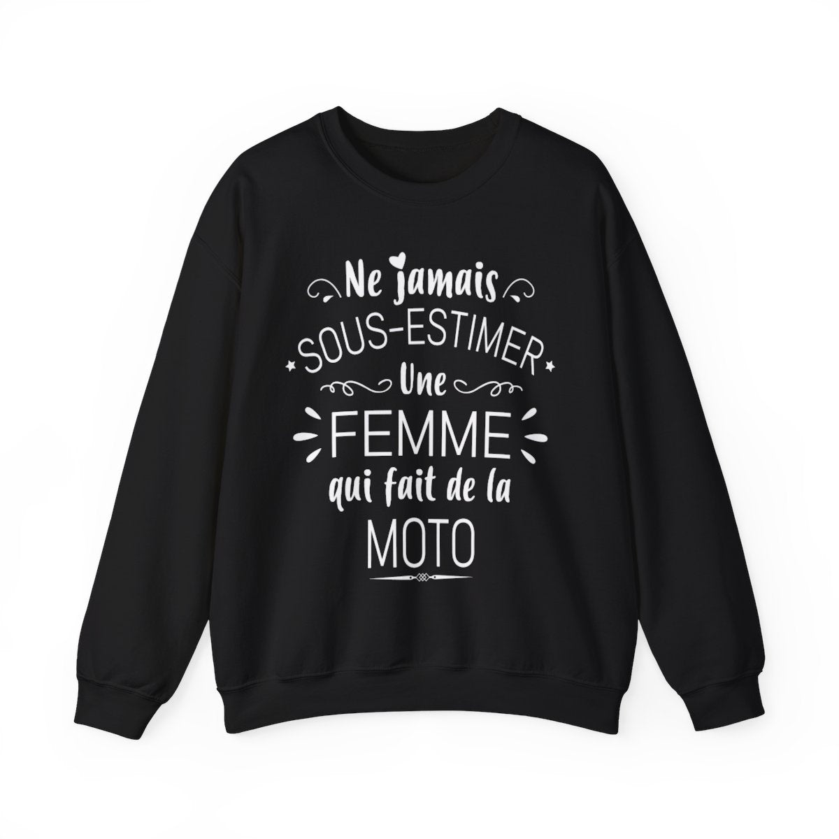 Ne jamais sous-estimer une femme qui fait de la moto