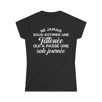 Ne jamais sous-estimer une tatouée qui a passé une sale journée