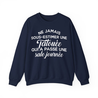 Ne jamais sous-estimer une tatouée qui a passé une sale journée