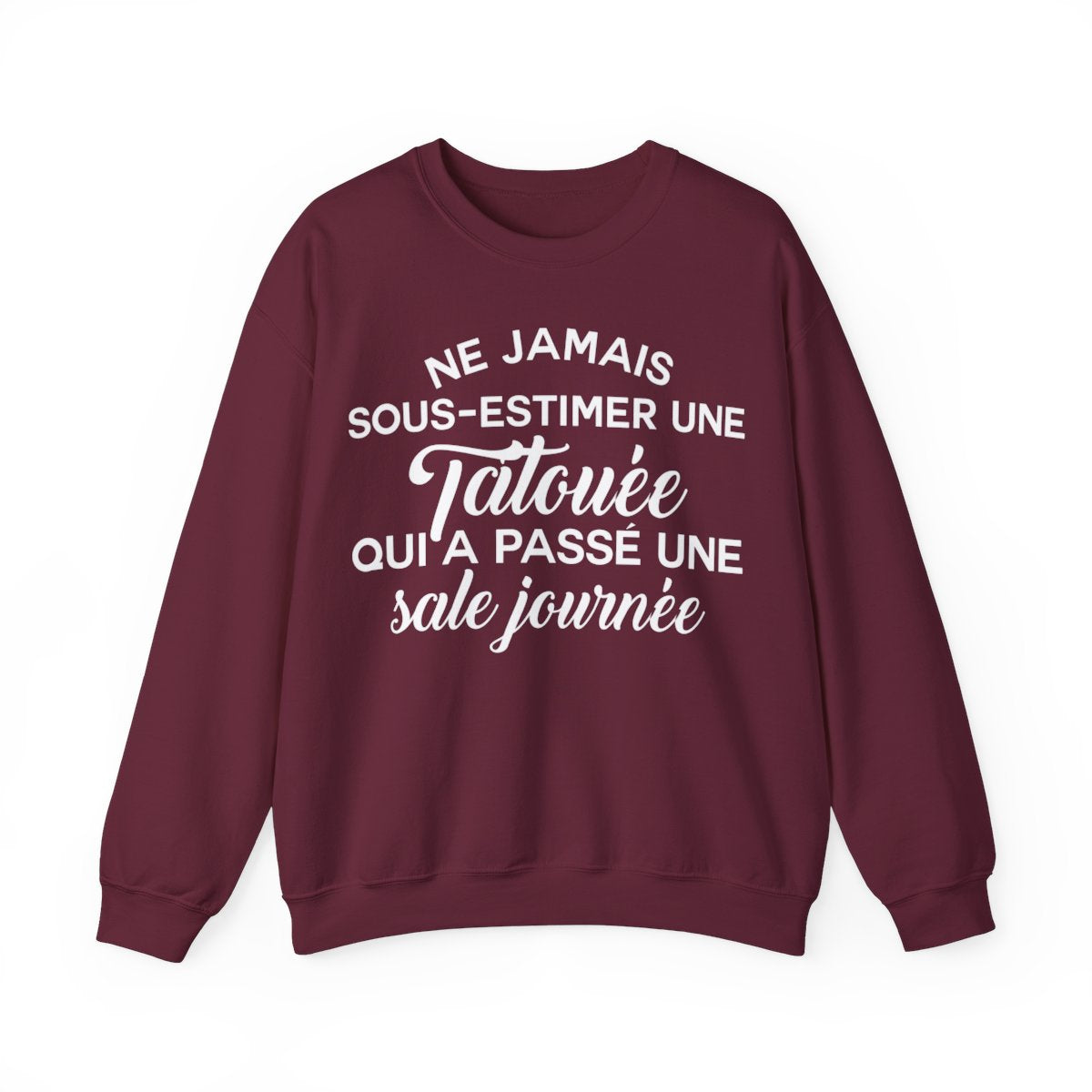 Ne jamais sous-estimer une tatouée qui a passé une sale journée