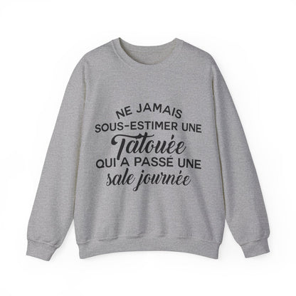 Ne jamais sous-estimer une tatouée qui a passé une sale journée