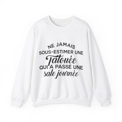 Ne jamais sous-estimer une tatouée qui a passé une sale journée