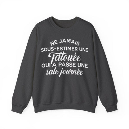 Ne jamais sous-estimer une tatouée qui a passé une sale journée