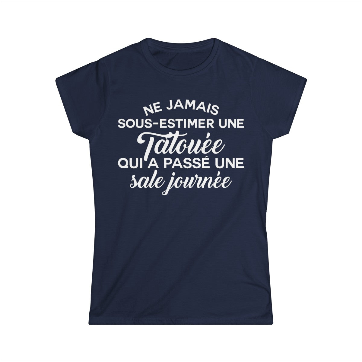 Ne jamais sous-estimer une tatouée qui a passé une sale journée