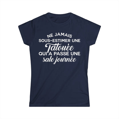 Ne jamais sous-estimer une tatouée qui a passé une sale journée