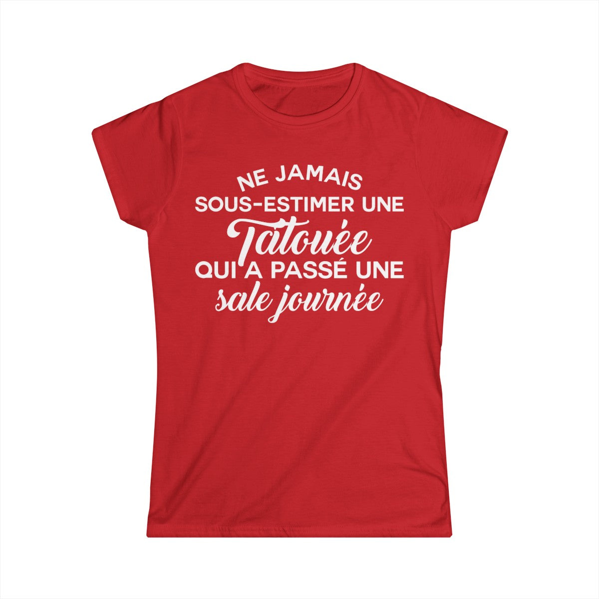 Ne jamais sous-estimer une tatouée qui a passé une sale journée