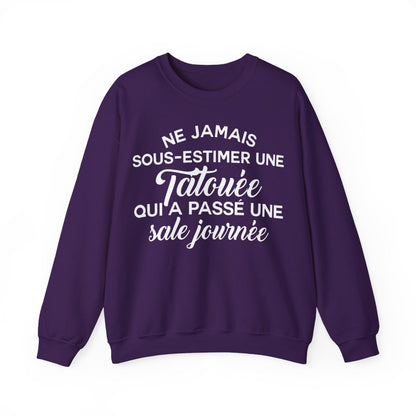 Ne jamais sous-estimer une tatouée qui a passé une sale journée