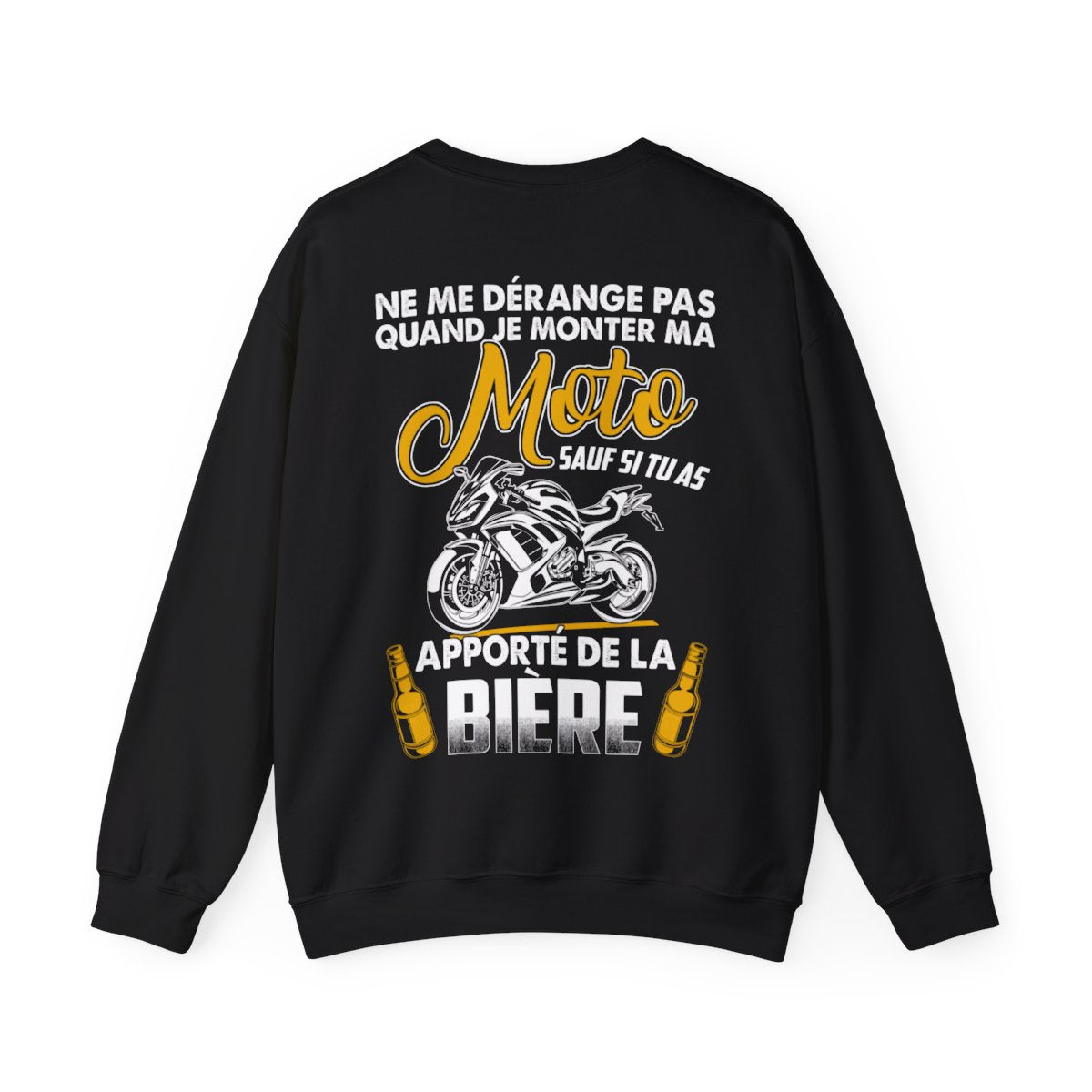 Ne me dérage pas quand je monter ma moto