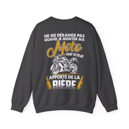 Ne me dérage pas quand je monter ma moto