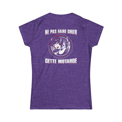 Ne pas faire chier cette motarde