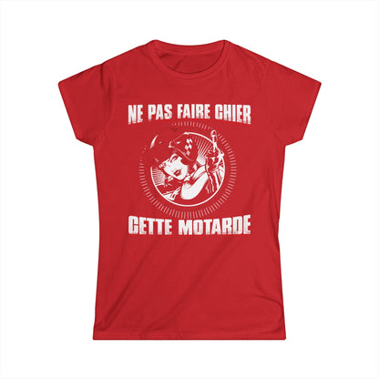 Ne pas faire chier cette motarde