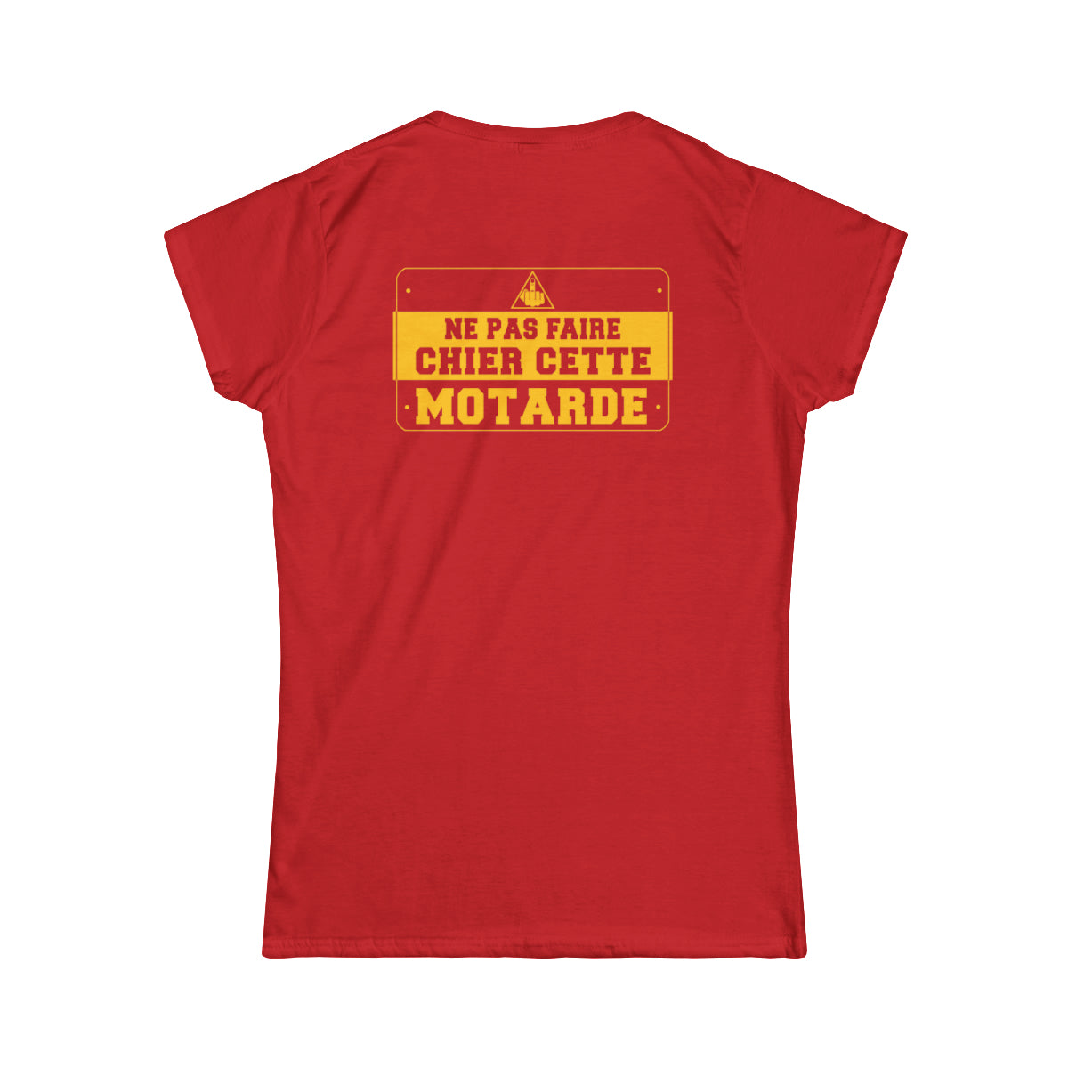 Ne pas faire chier cette motarde