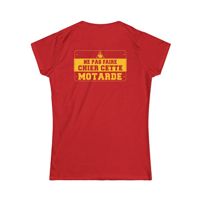 Ne pas faire chier cette motarde