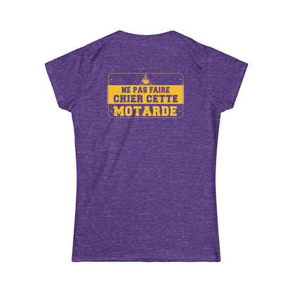 Ne pas faire chier cette motarde